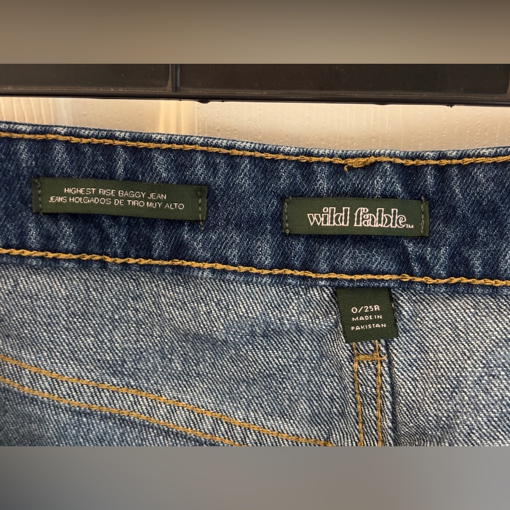 Wild Fable Wave Pattern Jeans - Picture 3 of 3
